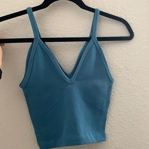 NWOT Free People Seamless Watch Out Crop Tank